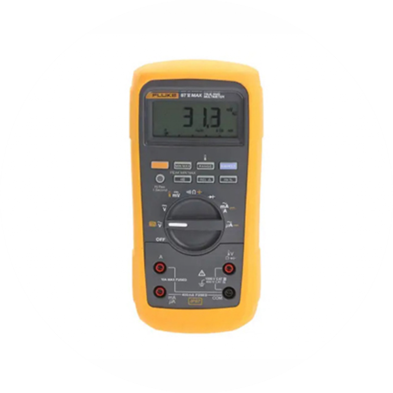 Fluke 87V-MAX True RMS Digital Multimeter with built-in thermometer ...